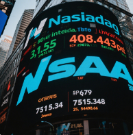 Screenshot of U.S. stock closing trend