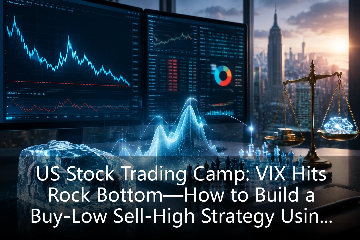 US Stock Trading Camp: VIX Hits Rock Bottom—How to Build a Buy-Low Sell-High Strategy Using Options Volatility Premium?