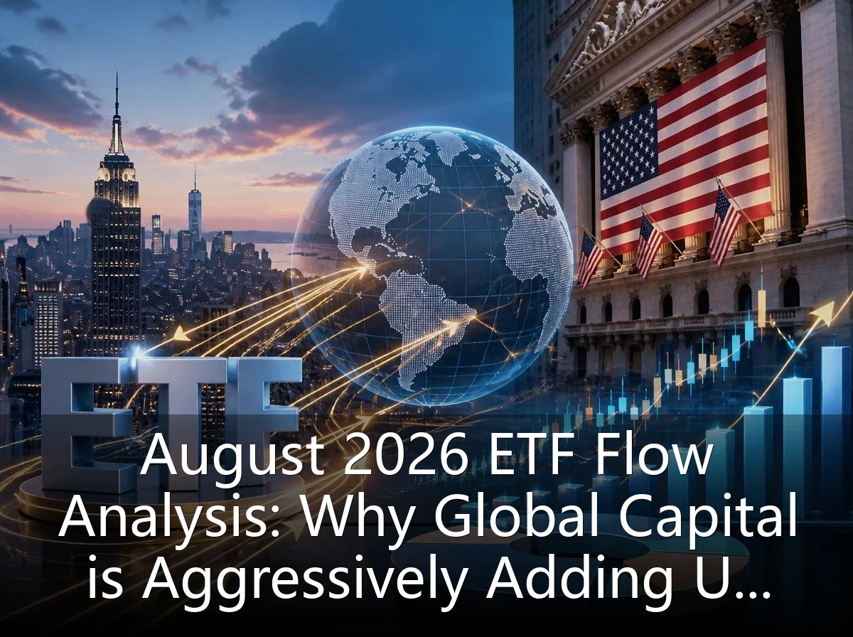 August 2026 ETF Flow Analysis: Why Global Capital is Aggressively Adding US Stocks via ETFs Before Rate Cuts?