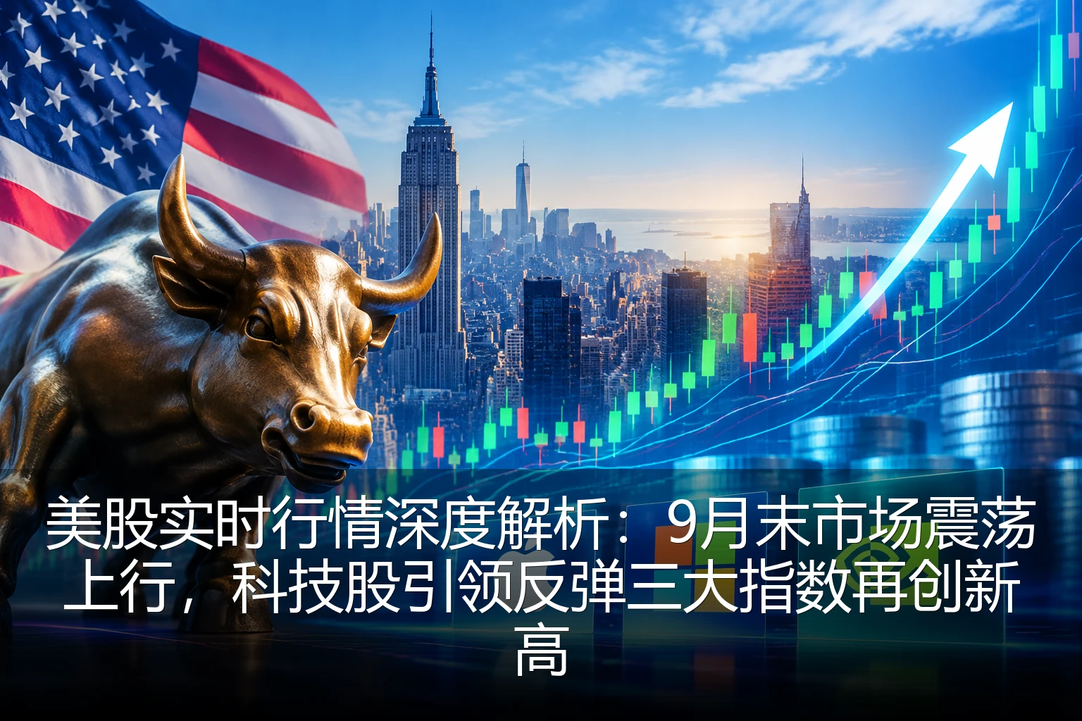 美股实时行情深度解析：9月末市场震荡上行，科技股引领反弹三大指数再创新高